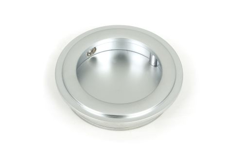 Click Here To Enlarge This Photo Of 50644 From the Anvil Satin Chrome 60mm Art Deco Round Pull