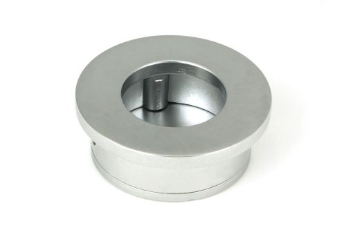 Click Here To Enlarge This Photo Of 50653 From the Anvil Satin Chrome 34mm Round Finger Edge Pull