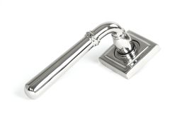 46517 From the Anvil Polished Marine SS &lpar;316&rpar; Newbury Lever on Rose Set &lpar;Square&rpar;