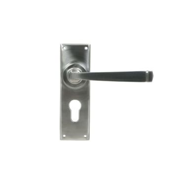 Click Here To Enlarge This Photo Of 49830 From the Anvil Satin Marine SS &lpar;316&rpar; Avon Lever Euro Lock Set