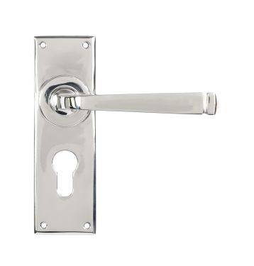 Click Here To Enlarge This Photo Of 49831 From the Anvil Polished Marine SS &lpar;316&rpar; Avon Lever Euro Lock Set