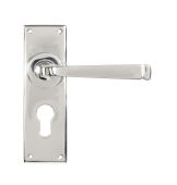 49831 From the Anvil Polished Marine SS &lpar;316&rpar; Avon Lever Euro Lock Set