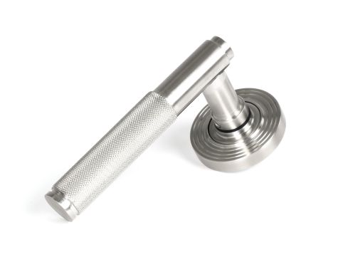 Click Here To Enlarge This Photo Of 49842 From the Anvil Satin Marine SS &lpar;316&rpar; Brompton Lever on Rose Set &lpar;Beehive&rpar;