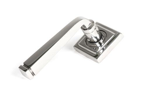 Click Here To Enlarge This Photo Of 49855 From the Anvil Polished Marine SS &lpar;316&rpar; Avon Round Lever on Rose Set &lpar;Square&rpar;