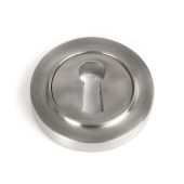 49864 From the Anvil Satin Marine SS &lpar;316&rpar; Round Escutcheon &lpar;Plain&rpar;