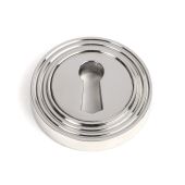 49870 From the Anvil Polished Marine SS &lpar;316&rpar; Round Escutcheon &lpar;Beehive&rpar;