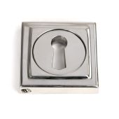 49871 From the Anvil Polished Marine SS &lpar;316&rpar; Round Escutcheon &lpar;Square&rpar;