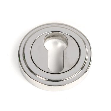 Click Here To Enlarge This Photo Of 49877 From the Anvil Polished Marine SS &lpar;316&rpar; Round Euro Escutcheon &lpar;Art Deco&rpar;