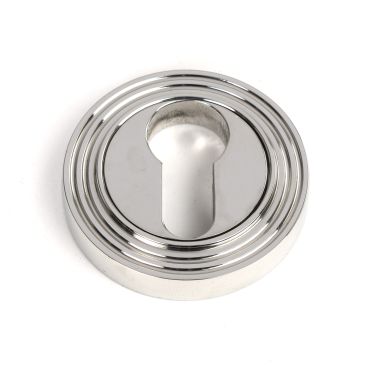 Click Here To Enlarge This Photo Of 49878 From the Anvil Polished Marine SS &lpar;316&rpar; Round Euro Escutcheon &lpar;Beehive&rpar;