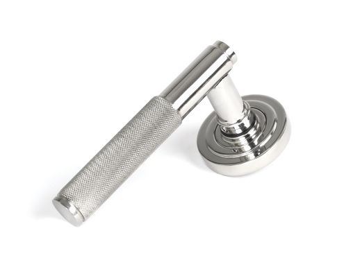 Click Here To Enlarge This Photo Of 50070 From the Anvil Polished Marine SS &lpar;316&rpar; Brompton Lever on Rose Set &lpar;Art Deco&rpar; - Unsprung