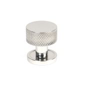 46846 From the Anvil Polished SS &lpar;304&rpar; Brompton Cabinet Knob - 25mm &lpar;Plain&rpar;