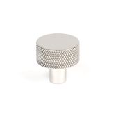 46847 From the Anvil Polished SS &lpar;304&rpar; Brompton Cabinet Knob - 25mm &lpar;No rose&rpar;