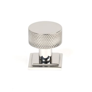 Click Here To Enlarge This Photo Of 46849 From the Anvil Polished SS &lpar;304&rpar; Brompton Cabinet Knob - 25mm &lpar;Square&rpar;