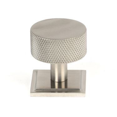 Click Here To Enlarge This Photo Of 46893 From the Anvil Satin SS &lpar;304&rpar; Brompton Cabinet Knob - 32mm &lpar;Square&rpar;