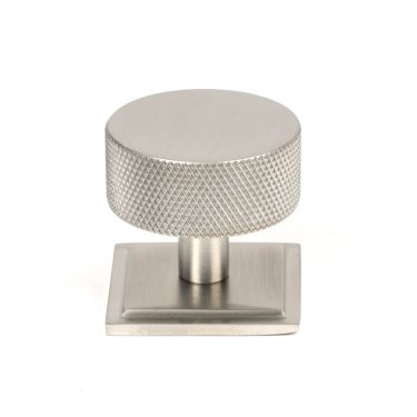 Click Here To Enlarge This Photo Of 47099 From the Anvil Satin SS &lpar;304&rpar; Brompton Cabinet Knob - 38mm &lpar;Square&rpar;