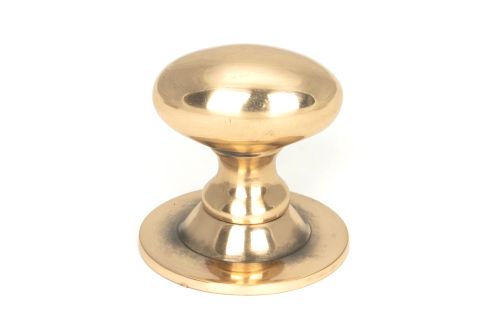 Click Here To Enlarge This Photo Of 46727 From the Anvil Polished Bronze Oval Cabinet Knob 33mm