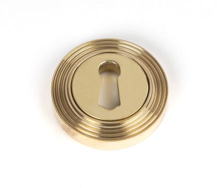 Click Here To Enlarge This Photo Of 50748 From the Anvil Polished Brass Round Escutcheon &lpar;Beehive&rpar;