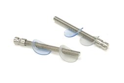 50817 From the Anvil Satin SS &lpar;304&rpar; 100mm Back to Back Fixings for T Bar &lpar;2&rpar; - Offset