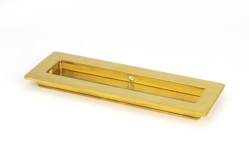 Click Here To Enlarge This Photo Of 47159 From the Anvil Polished Brass 175mm Plain Rectangular Pull