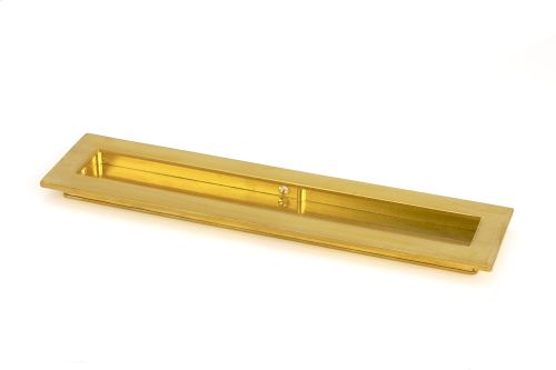 Click Here To Enlarge This Photo Of 47160 From the Anvil Polished Brass 250mm Plain Rectangular Pull
