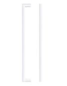 TDFPS-224-CP - Zoo Hardware Square Block Cabinet Pull Handle 224mm c&sol;c Polished Chrome Finish