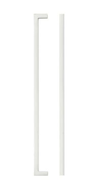 Click Here To Enlarge This Photo Of TDFPS-320-BN - Zoo Hardware Square Block Cabinet Pull Handle 320mm c&sol;c Brushed Nickel Finish