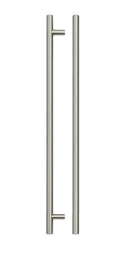 Click Here To Enlarge This Photo Of TDFPT-320-380BN - Zoo Hardware T Bar Cabinet Handle 320mm c&sol;c &lpar;380mm Overall Length&rpar; Brushed Nickel Finish