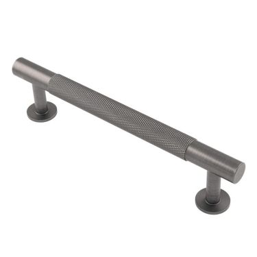 Click Here To Enlarge This Photo Of FTD700BANT - Carlisle Brass Fingertip Design Knurled Pull Handle 158mm &lpar;128mm c&sol;c&rpar; Anthracite