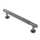 FTD710BANT - Carlisle Brass Fingertip Design 'Lines' Pull Handle 158mm &lpar;128mm c&sol;c&rpar; Anthracite