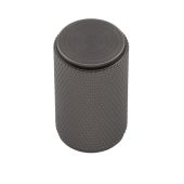 FTD702ANT - Carlisle Brass Fingertip Design Knurled Knob 18mm dia &lpar;30mm projection&rpar; Anthracite