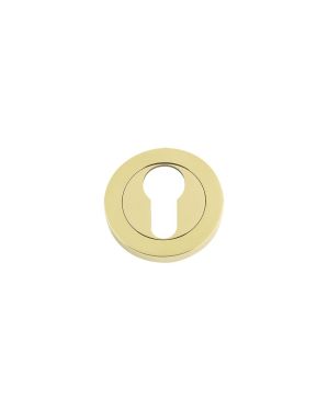 Click Here To Enlarge This Photo Of FB001PVD - Zoo Hardware Fulton & Bray Euro Profile Escutcheon &lpar;50 x 8mm&rpar; PVD Brass