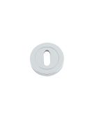 FB002CP - Zoo Hardware Fulton & Bray Standard Key Escutcheon &lpar;50 x 8mm&rpar; Polished Chrome