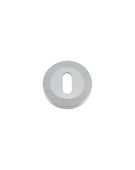 FB002SC - Zoo Hardware Fulton & Bray Standard Key Escutcheon &lpar;50 x 8mm&rpar; Satin Chrome