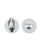 FB004CP - Zoo Hardware Fulton & Bray Bathroom Turn & Release &lpar;50mm dia&rpar; Polished Chrome