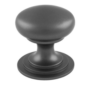 Click Here To Enlarge This Photo Of M47DANT - Carlisle Brass Fingertip Design Victorian Knob 42mm Anthracite