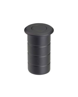 Click Here To Enlarge This Photo Of ZAS14-PCB - Zoo Hardware Dust Socket for Flush Bolts &lpar;Concrete&rpar; 20mm dia&period; x 25mm Powder Coated Black