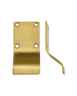Click Here To Enlarge This Photo Of ZAS19-FSB - Zoo Hardware Cylinder Pull &lpar;Blank Profile&rpar; Favo Satin Brass