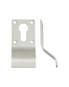 ZAS16-PCW - Zoo Hardware Cylinder Pull &lpar;Euro Profile&rpar; Powder Coated White