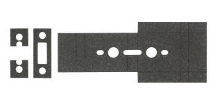 ZIUKFD30G - Zoo Hardware 1mm Universal Flat Deadlock Intumescent to suit ZUKFD &lpar;FD30&rpar;