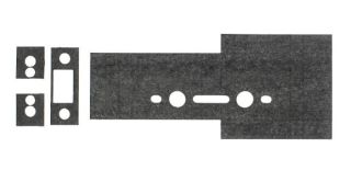 ZIUKFL30G - Zoo Hardware 1mm Universal Flat Latch Intumescent to suit ZUKF &lpar;FD30&rpar;