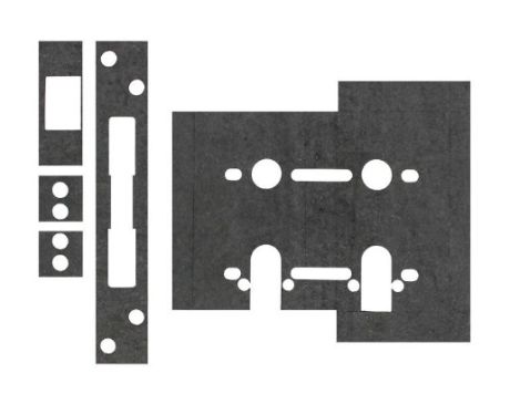 Click Here To Enlarge This Photo Of ZIUKBS60G - Zoo Hardware 2mm Universal Bathroom and Sashlock Intumescent &lpar;FD60&rpar;