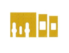ES1283 - Carlisle Brass Eurospec Tubular Mortice Latch Self Adhesive Intumescent Fire Kit &lpar;FD30&sol;60&rpar;