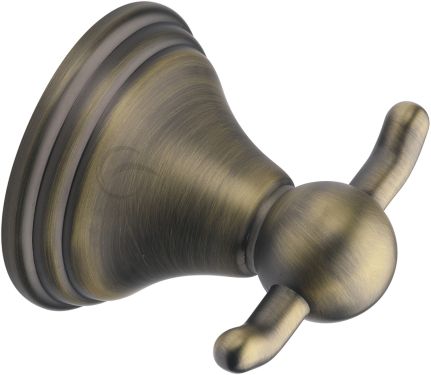 Click Here To Enlarge This Photo Of CAM-HOOK-MA M&period;Marcus 'Cambridge' Double Robe Hook Antique Bronze Finish