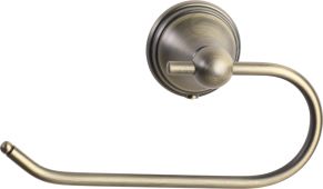 CAM-PAPER-MA M&period;Marcus 'Cambridge' Toilet Paper Holder without Lid Antique Bronze Finish