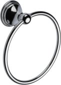 CAM-RING-PC M&period;Marcus 'Cambridge' Towel Ring Polished Chrome Finish