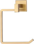 CHE-RING-SB M&period;Marcus 'Chelsea' Towel Ring Satin Brass Finish