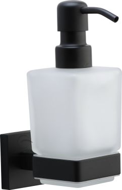 Click Here To Enlarge This Photo Of CHE-SOAP-BLK M&period;Marcus 'Chelsea' Soap Dispenser with High Quality Grade 304 SS Pump Matt Black Finish