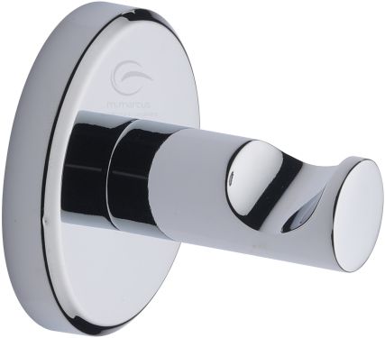 Click Here To Enlarge This Photo Of OXF-HOOK-PC M&period;Marcus 'Oxford' Robe Hook &lpar;One Piece&rpar; Polished Chrome Finish