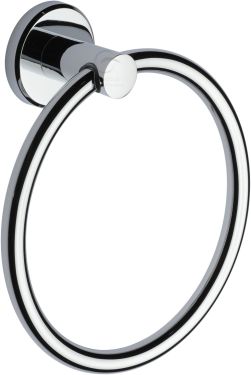 Click Here To Enlarge This Photo Of OXF-RING-PC M&period;Marcus 'Oxford' Towel Ring Polished Chrome Finish