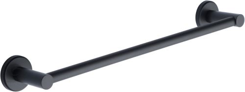 Click Here To Enlarge This Photo Of OXF-TOWEL-45-BL M&period;Marcus 'Oxford' Single Towel Rail 450mm Matt Black Finish